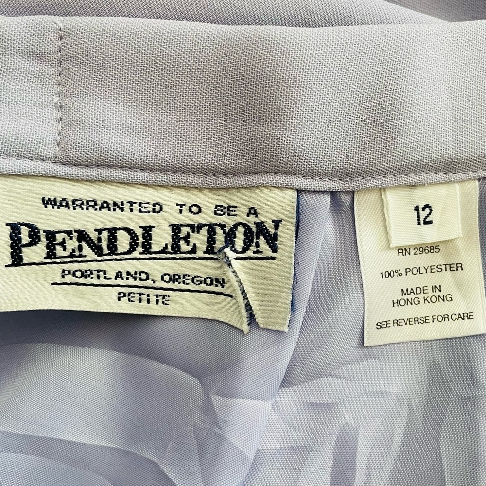Pendleton Light Purple Pencil Skirt - Picture 6 of 8